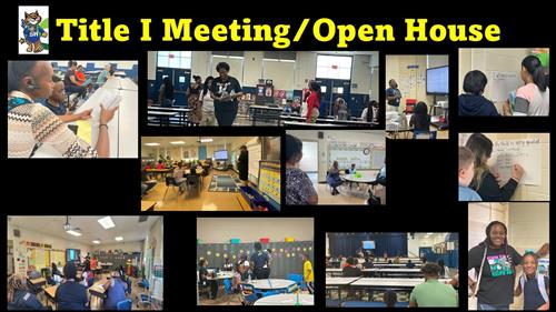 2023 Title I Meeting.Open House